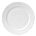 Thumbnail image #1 for Steelite Tria, Simple Plus 6352MP42 Round Porcelain Flat Plate, 6.5-inch, Oven Safe to 425°F Case of 3 Dozen