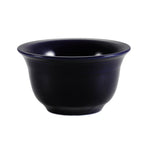 Thumbnail image #1 for CAC China Tango TG-4-CBU Porcelain Bouillon Cup, 7-1/2 oz, Cobalt Blue, Embossed Case of 3 Dozen