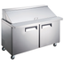 Thumbnail image #2 for Black Diamond 47-Inch 2-Section Refrigerated Mega Top Salad/Sandwich Prep Table