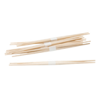 Thumbnail image #1 for Korin Inc WA-6-100 Disposable Cedar Wood Chopsticks, 9-1/2 in, Pointed Ends, Paper-Banded