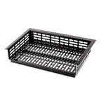 Thumbnail image #2 for TableCraft Products Simple Solutions™ CW1070BK Perforated Drop-In Template, Black Coated Cast Aluminum, 14-3/8" x 21-1/4" x 3"
