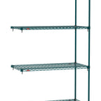 Thumbnail image #1 for Metro Super Erecta SA-1824K3-86-A4 Super Adjustable Super Erecta Wire Add-On Wire Shelving Unit, 24"W x 18"D x 86"H, 800 lb. capacity per shelf, 2000