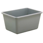 Thumbnail image #1 for New Age 0300 Replacement Bus Tub, Polyethylene, 2-1/4 Bushel, 19-1/4"W x 26"D x 13-3/4"H