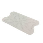 Thumbnail image #1 for Thunder Group PLFBD1218PC Polycarbonate Drain Shelf, White, Fits 12" x 18" Storage Box Case of 24