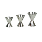Thumbnail image #1 for Thunder Group SLJG002 Stainless Steel Jigger, 3/4 oz. and 1-1/2 oz. Capacities, Rolled Edge Case of 300