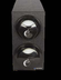 Thumbnail image #2 for EZ-Fit Dual-Compartment In-Counter Lid Dispenser Box System, Black Polystyrene