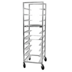 Thumbnail image #1 for Piper Products/Servolift Eastern 108 Aluminum Oval Tray Rack, 8-Tray Capacity, 8" Spacing, for 22" x 26-7/8" Trays