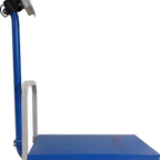 Thumbnail image #3 for Concasse BPR600 Heavy-Duty Digital Receiving Scale, 300/600/1000 lb Capacity, 0.1/0.2/0.5 lb Readability, 17.7" x 23.6" Pan