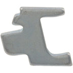 Thumbnail image #1 for AllPoints Foodservice Parts & Supplies 261881 Zinc-Plated Steel Shelf Clip for Koch or Hobart Shelving