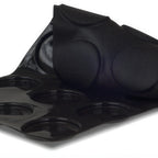 Thumbnail image #1 for JB Prince Demarle M370 H 15-Cavity Florentine Silicone Baking Mold, 2 oz. Each, 23 x 15 in., Black
