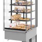 Thumbnail image #1 for Fri-Jado USA MCC 24-4 H SS FD PT Drop-In Humidified Heated Food Merchandiser, 4 Shelves, 23-5/8"W x 29-1/2"D x 33-1/16"H