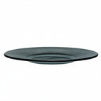 Thumbnail image #2 for Steelite Creations Glass, Willow 6151B445 Medium Well Gourmet Plate, 11-1/4-Inch Round Smoke Glass 1 Dozen