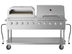 Thumbnail image #6 for KoolMore 72-Inch Commercial Outdoor Propane Gas Grill with 36-Inch Roll Dome Cover and 36-Inch Pizza Oven