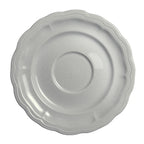Thumbnail image #1 for Steelite Pillivuyt, Queen Ann 6640V917 6.75-Inch Round Porcelain Breakfast Saucer, Oven Safe to 660°F 1 Dozen