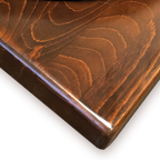 Thumbnail image #2 for JustChair Manufacturing TTSW125-42/60 Solid Beech Square-to-Round Adjustable Table Top, 42" Square to 60" Diameter, 1-1/4" Thick