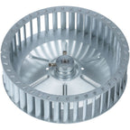 Thumbnail image #1 for AllPoints Foodservice Parts & Supplies 261469 Foodservice Blower Wheel, 10 in OD x 5/8 in ID, Steel, 2 Set Screws
