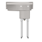 Thumbnail image #7 for Koolmore SA121610-16R3 31-Inch One-Compartment 18-Gauge Stainless Steel Sink with Right Drainboard and Backsplash
