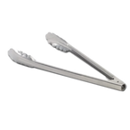 Thumbnail image #1 for Vollrath 47110 Utility Tongs, 9-1/2", 24 Gauge Stainless Steel Case of 12