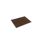 Thumbnail image #1 for CAC China BRMT-18BN Plastic Bar Service Mat, 18"L x 12"W, Brown Case of 12