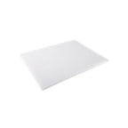 Thumbnail image #1 for CAC China CBPH-1520W Polyethylene Cutting Board, White, Reversible, 20"L x 15"W x 1/2" Thick Case of 6