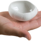 Thumbnail image #2 for JB Prince R913 8 Porcelain Sea Urchin Design Gravy Boat, 4.25 oz, White