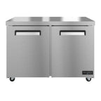 Thumbnail image #1 for Hoshizaki Valiance Series VUR48A 48-Inch Two-Section Undercounter Refrigerator, Solid Doors, Stainless Steel, ENERGY STAR