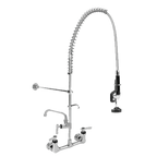 Thumbnail image #1 for Component Hardware Encore KLP53-10L3-AF5 Wall-Mount Pre-Rinse Assembly, 8-Inch Centers, 14-Inch Swivel Spout, Compression Valves Case of 6