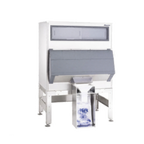Thumbnail image #1 for Follett Products, LLC (Middleby) Ice-Device DEV1475SG-60-BG Ice Storage Bin with Bagger Kit, 1,490-lb Capacity, Front Chute