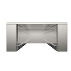 Thumbnail image #1 for Tecnoeka MKSST 611 C GN 1/1 Compact Oven Mounting Kit with Lateral Supports for 3 Trays, AISI 430 Stainless Steel