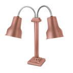 Thumbnail image #1 for Eastern Tabletop 9632CP Double Freestanding Lamp Warmer, 2 x 250W Bulbs, Stainless Steel