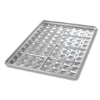 Thumbnail image #1 for Chicago Metallic Bakeware 40434 Slider Bun Pan, 17-5/8" x 25-5/8" x 1-1/8", 22-Gauge Aluminized Steel, Silicone-Glazed Case of 6