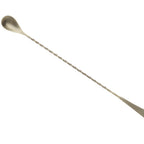 Thumbnail image #1 for Mercer Culinary Barfly M37204ANG Japanese-Style Bar Spoon, 13-3/16 in, Machined End, Twisted Stem, Antique Gold Case of 12