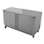 Thumbnail image #1 for Fagor Refrigeration FUF-60-N Two-Section Undercounter Freezer, Solid Doors, Stainless Steel, Bottom-Mounted Self-Contained, 1/2 HP
