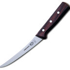Thumbnail image #1 for JB Prince V826 6 6-Inch Curved Semi-Flexible Stamped High-Carbon Stainless Steel Boning Knife with Rosewood Handle