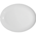 Thumbnail image #1 for Tableware Solutions USA Plain White by Continental 50CCPWD122 China Oval Platter, 8", Coupe Rim, White Case of 12