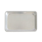 Thumbnail image #1 for CAC China ASHP-0610S-O 1/8-Size Solid Aluminum Sheet Pan, 16 Gauge, 6" x 10" Case of 24