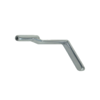 Thumbnail image #1 for Thunder Group IRFS004 Rectangular Aluminum Stove Handle, 5-1/2"L x 2-3/8"W x 3/4"H Case of 200