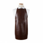 Thumbnail image #1 for Chef Revival CLVAHD Vinyl Prep Apron, 26" W x 28" L, Brown, No Pocket Case of 12