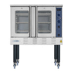 Thumbnail image #6 for Koolmore KM-CCO54-LPC Full-Size Single-Deck Propane Convection Oven, Stainless Steel, Dual Glass Doors, Lockable Casters