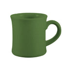 Thumbnail image #1 for CAC China HAR-75-G Green Stoneware Coffee Mug, 7-1/2 oz., 3-1/4" Dia. x 3-7/8"H Case of 3 Dozen