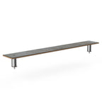 Thumbnail image #1 for Steelite Mogogo, Modular MGCIAF05GSXX Modular Buffet Shelf, Grey Slate Laminate, 71"W x 9-1/2"D x 6-1/2"H