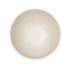 Thumbnail image #2 for Cal-Mil Isla 26122-8-133 Round Melamine Bowl, 72 oz, Matte Ivory, 8" x 8" x 4.5"H Case of 6