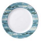 Thumbnail image #2 for Vertex China Rubicon RB-84-OA Pasta Bowl, 18 oz, 10-5/8" Round Coupe Rimmed China 1 Dozen