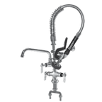 Thumbnail image #1 for Component Hardware Encore KL50-MINI-AF3 Mini Pre-Rinse Assembly with 10" Add-On Faucet, Deck Mount, Single Hole