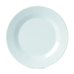 Thumbnail image #1 for G.E.T. Minski™ PT-6-MN-W Melamine Plate, 6-1/2 in, Round, Textured Wide Rim, White Case of 4 Dozen