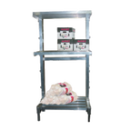Thumbnail image #1 for SPG International Kelmax 4H4368 Adjustable Channel Cantilever Shelf, 48"W x 20"D, Aluminum