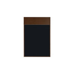 Thumbnail image #1 for Risch Chesterfield MMB-CH 5.5X8.5 Magnetic Menu Board, Faux-Leather Ostrich Texture, Horizontal, 5-1/2" x 8-1/2" Case of 25
