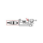 Thumbnail image #1 for AllPoints Foodservice Parts & Supplies 2532004 Dish Machine Water-Level Sensing Probe for Control Module