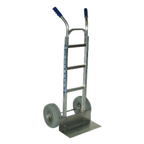 Thumbnail image #1 for Lockwood Manufacturing 6000AP Aluminum Hand Truck, Double Handle, Pneumatic Wheels, 500 lb Capacity