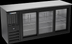 Thumbnail image #2 for Beverage-Air 72-Inch Three-Section Shallow-Depth Back Bar Refrigerator with Sliding Glass Doors